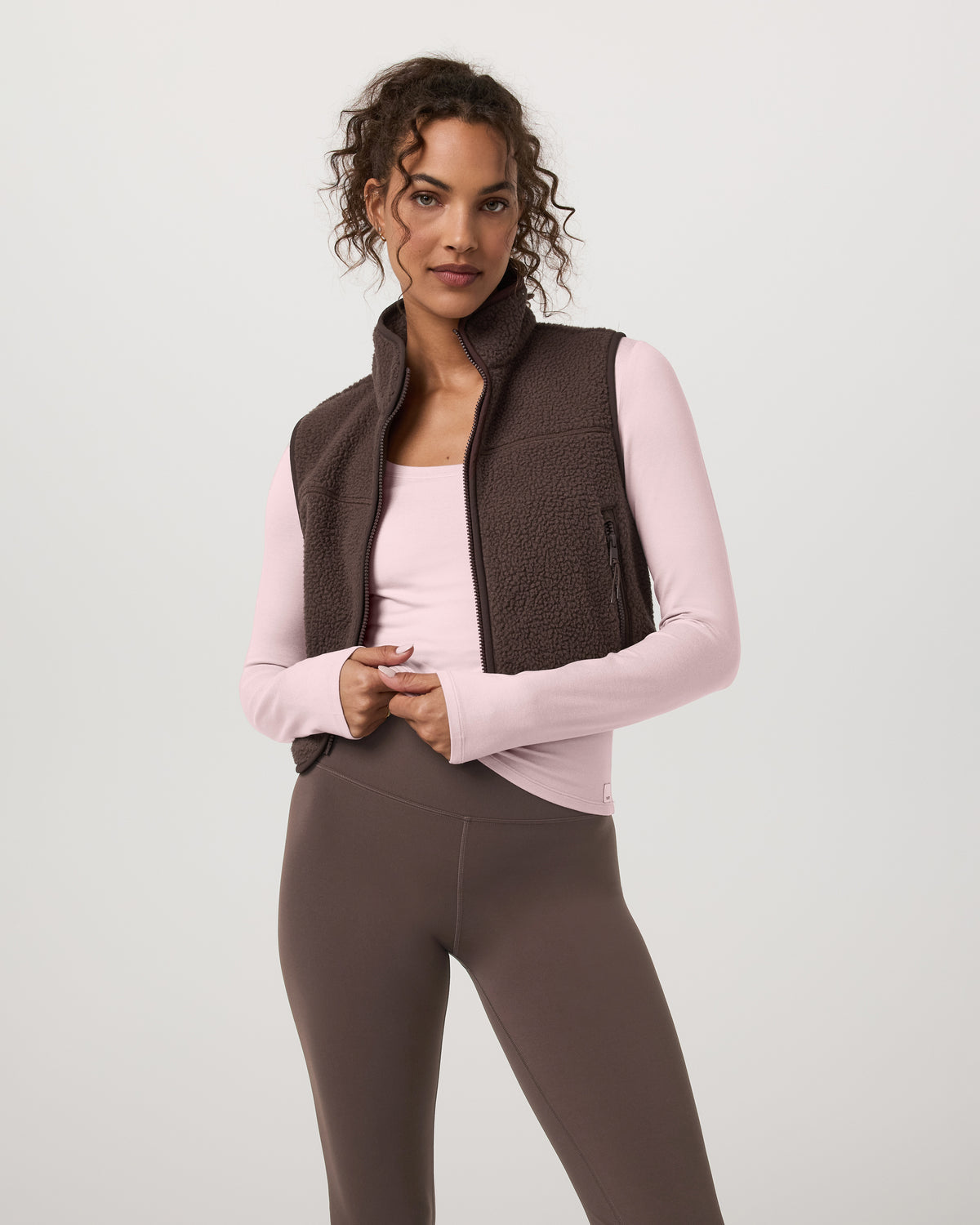 Alpine Vest Women's Java Fleece Vest | Vuori Discount