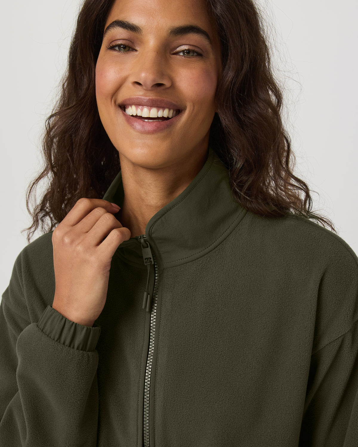 Women's Aspen Half Zip Women's Olive Pullover | Vuori Online