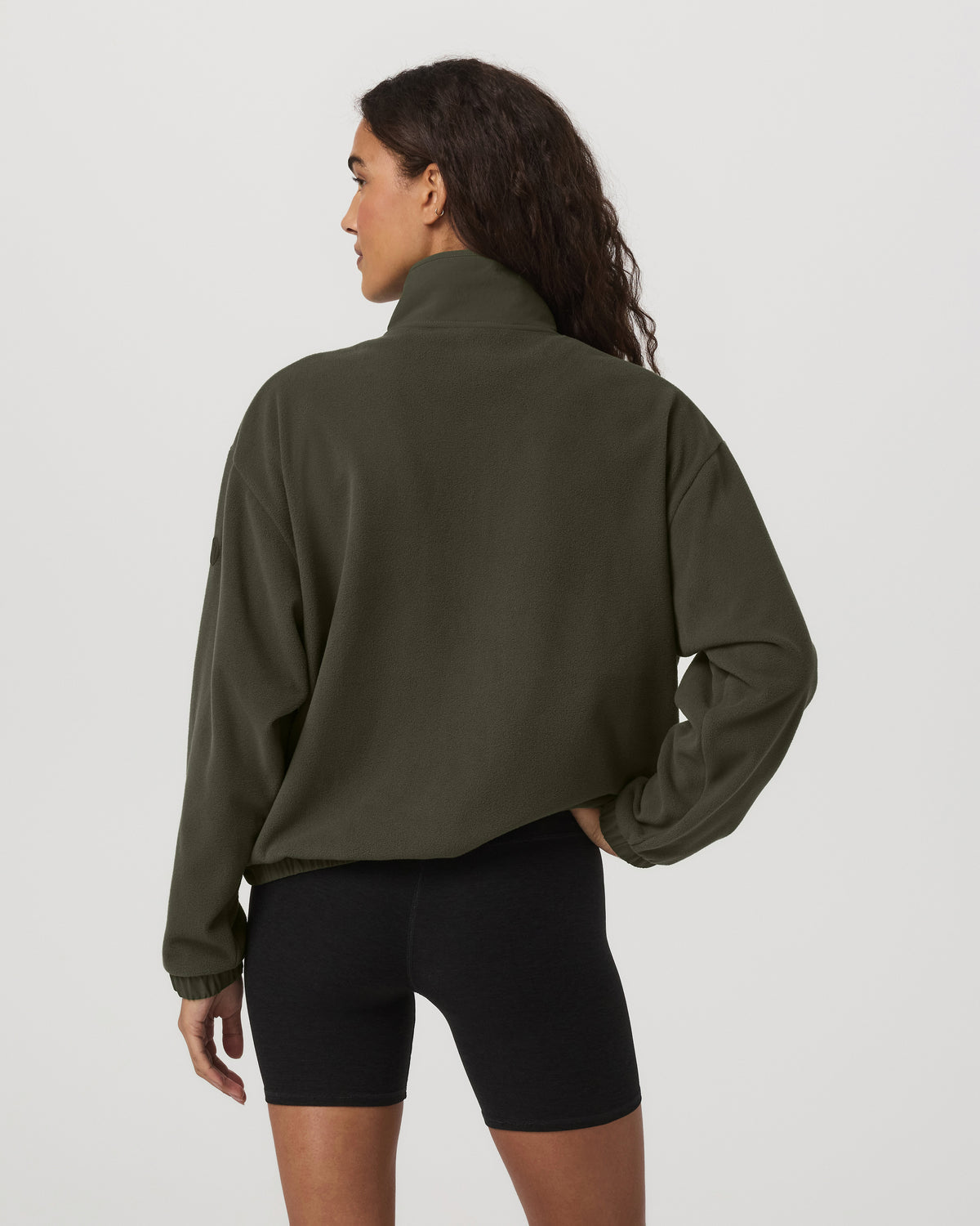 Women's Aspen Half Zip Women's Olive Pullover | Vuori Online