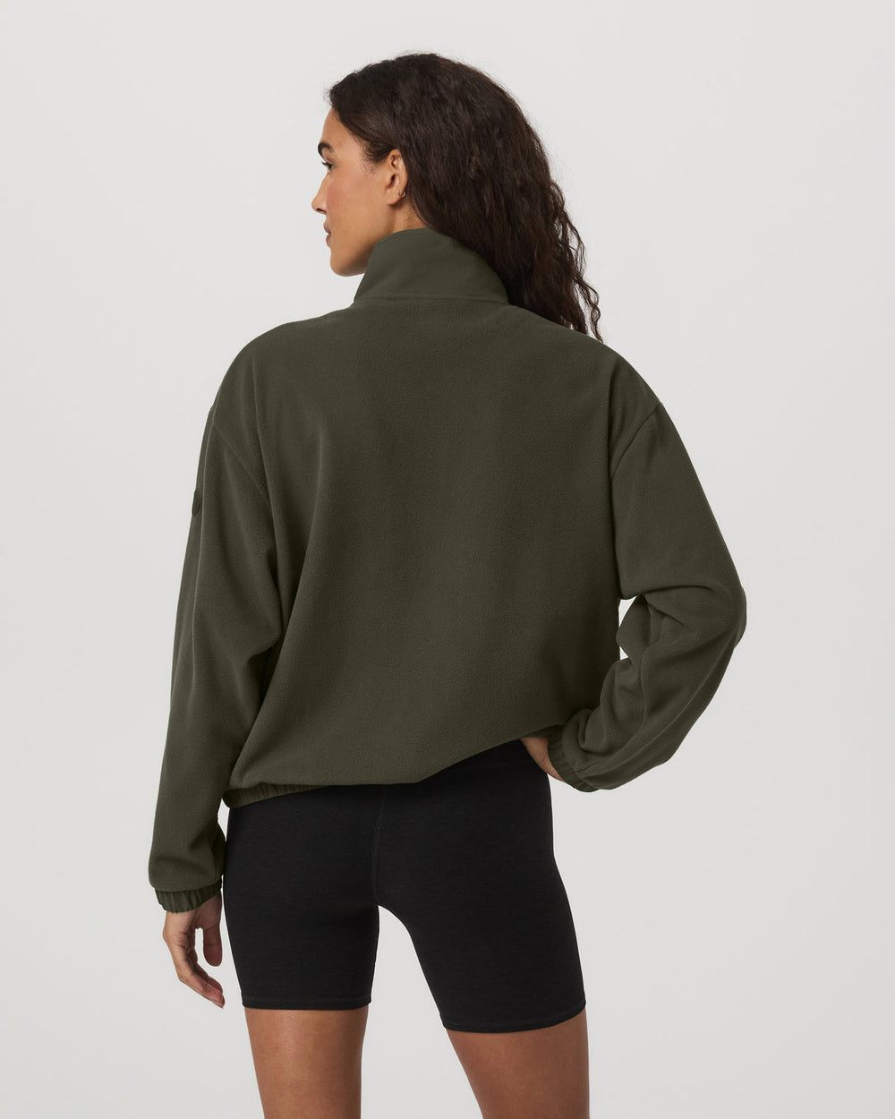 Women's Aspen Half Zip Women's Olive Pullover | Vuori Online