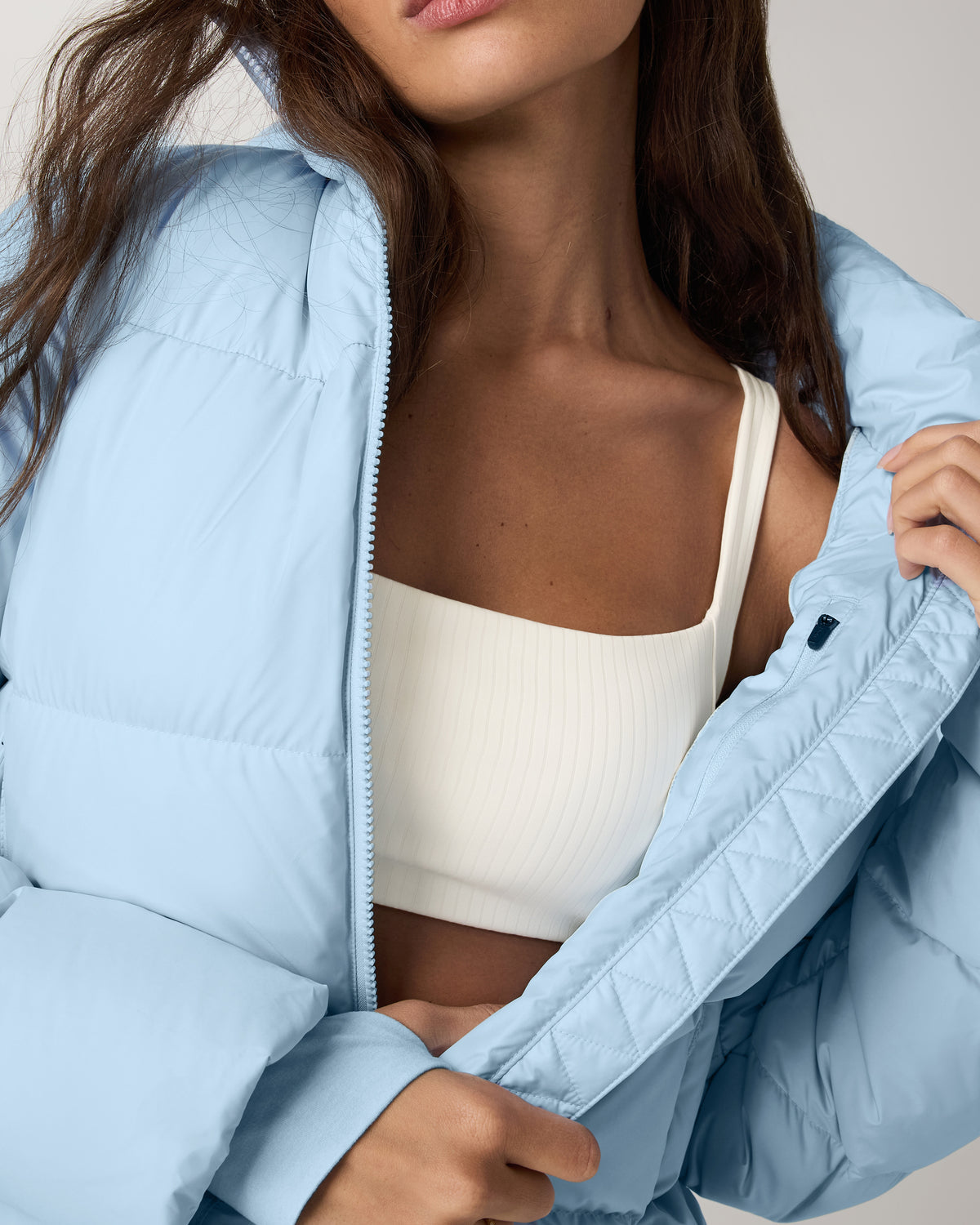Alta Down Jacket Women's Crystal Blue Puffer Jacket | Vuori Outlet