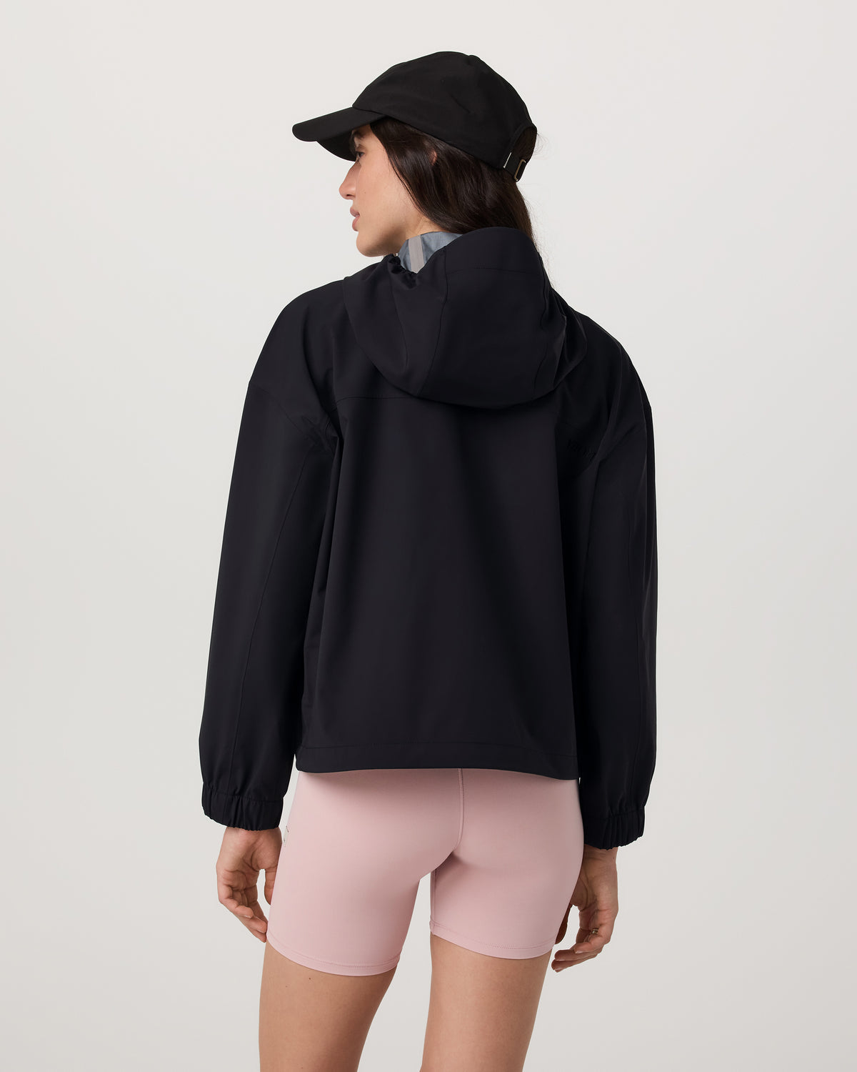 Nomadic Packable Rain Shell Women's Black Jacket | Vuori On sale