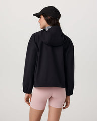Nomadic Packable Rain Shell Women's Black Jacket | Vuori On sale
