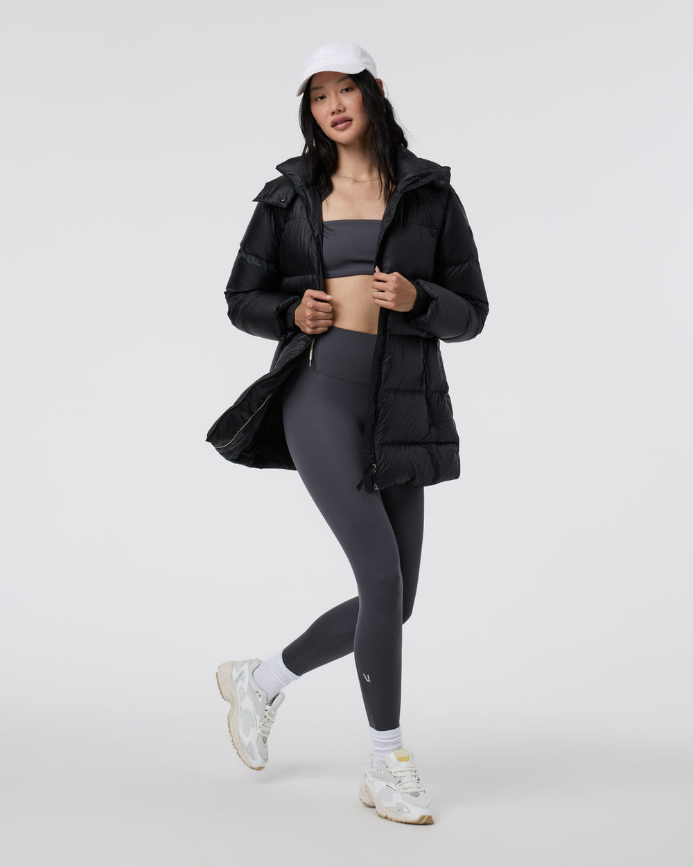 Vail Long Down Jacket Women's Black Jacket | Vuori For sale