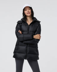 Vail Long Down Jacket Women's Black Jacket | Vuori For sale