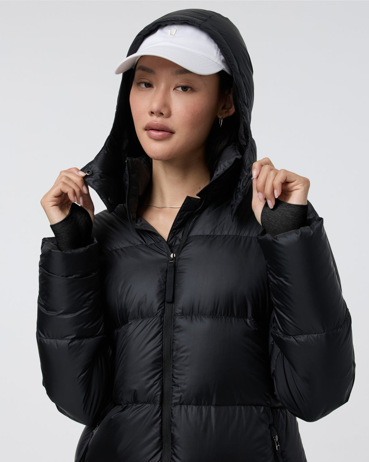 Vail Long Down Jacket Women's Black Jacket | Vuori For sale