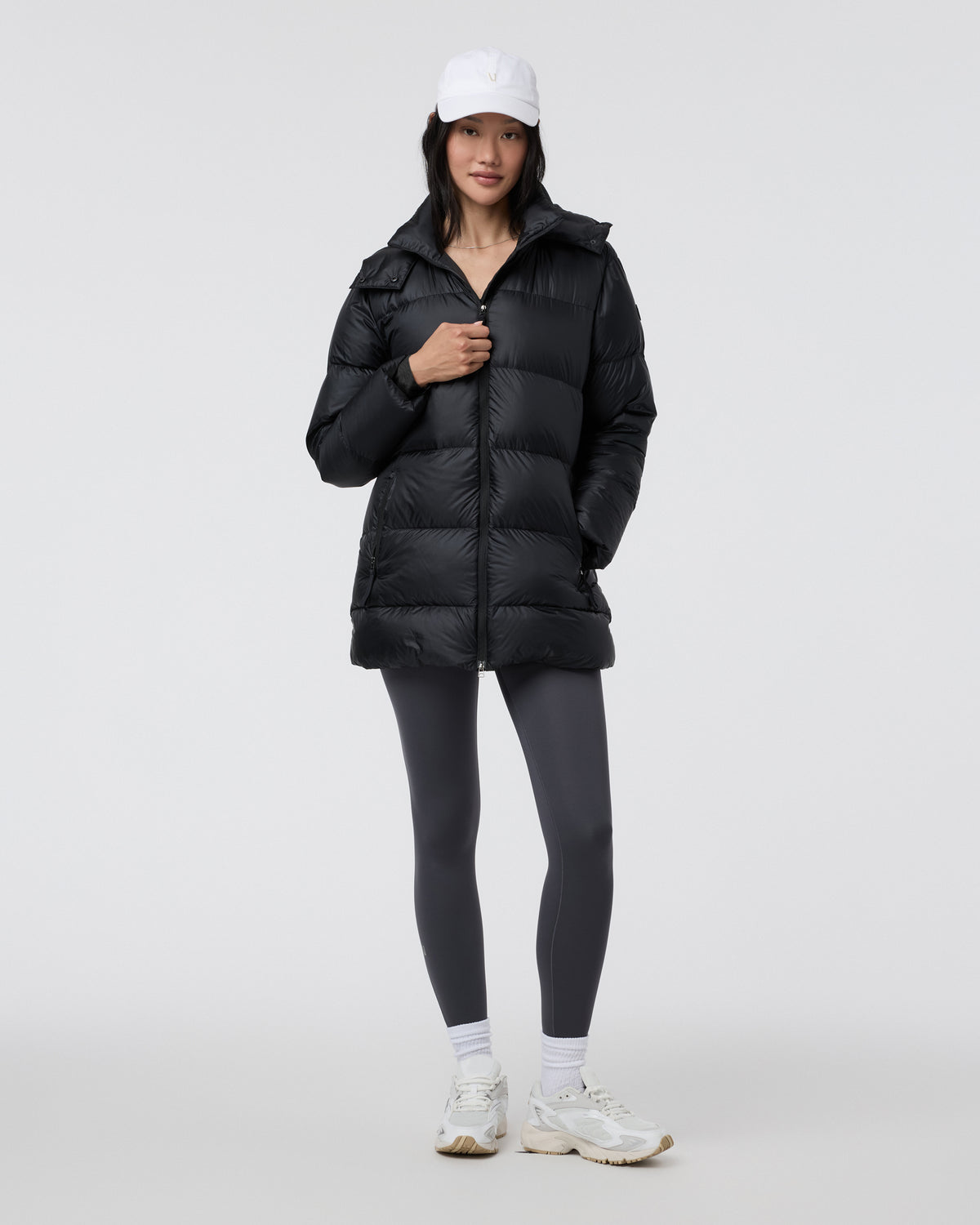 Vail Long Down Jacket Women's Black Jacket | Vuori For sale