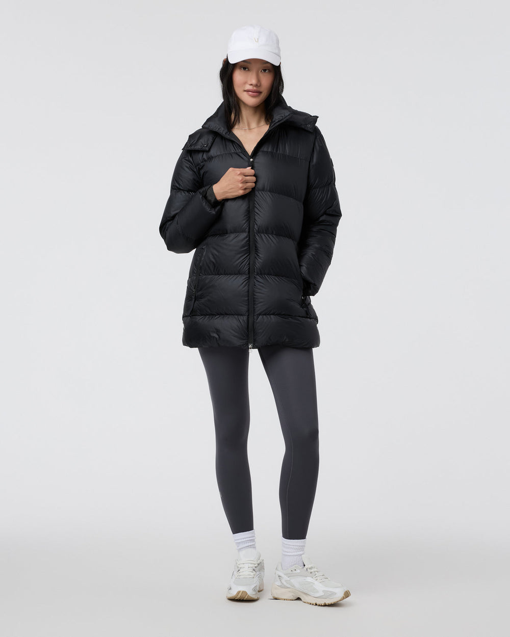 Vail Long Down Jacket Women's Black Jacket | Vuori For sale