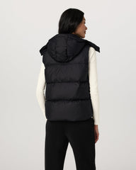 Alta Down Vest Women's Black Sleeveless Vest | Vuori Online