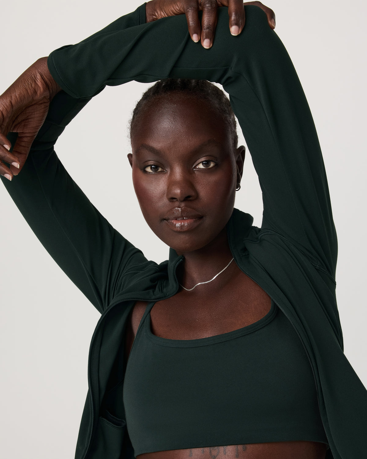 Vuori AllTheFeels™ Full Zip Women's Evergreen Jacket | Vuori US