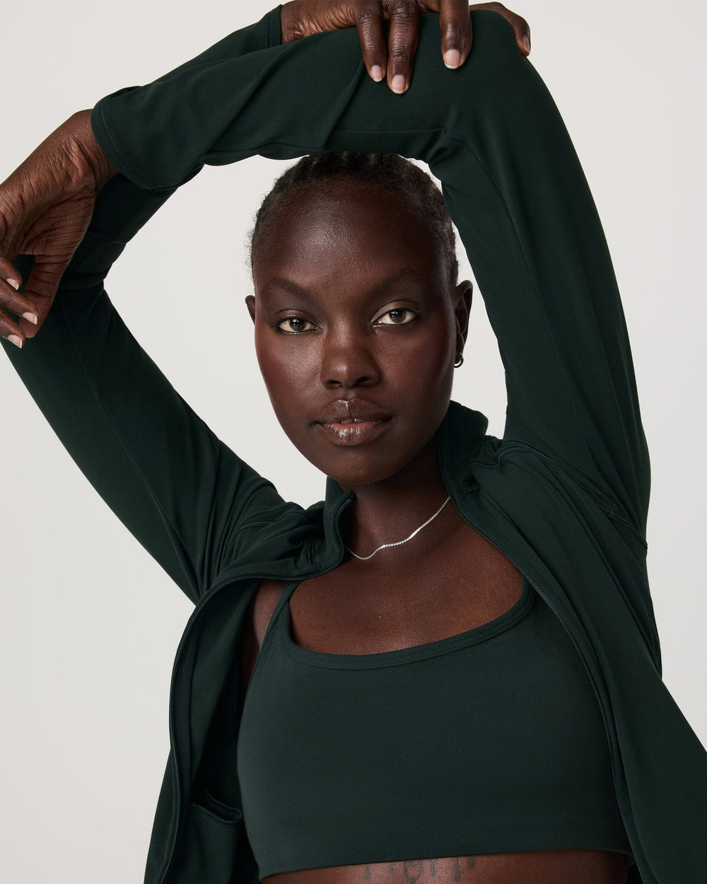 Vuori AllTheFeels™ Full Zip Women's Evergreen Jacket | Vuori US