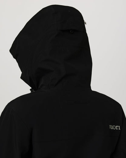 Women's Taika Snow Shell Black Ski/Board Jacket | Vuori Clothing