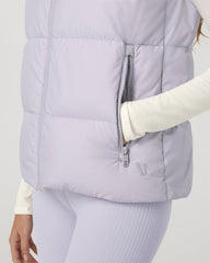 Alta Down Vest Women's Lavender Ice Sleeveless Vest | Vuori Discount
