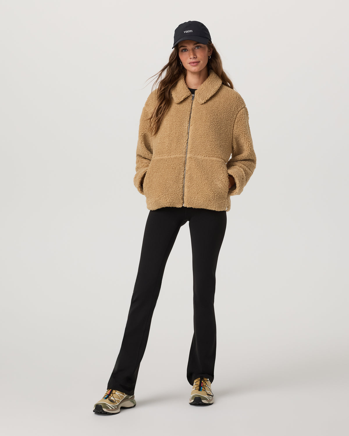 Lou Full Zip Jacket Women's Butterscotch Fleece Jacket | Vuori US