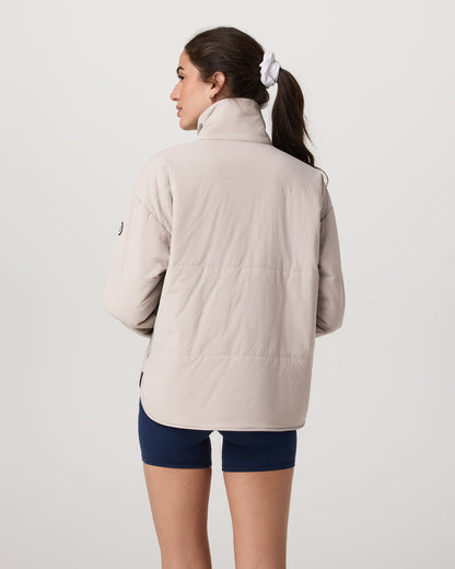 Canyon Insulated Jacket Women's Pumice Full-Zip Jacket | Vuori