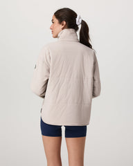 Canyon Insulated Jacket Women's Pumice Full-Zip Jacket | Vuori