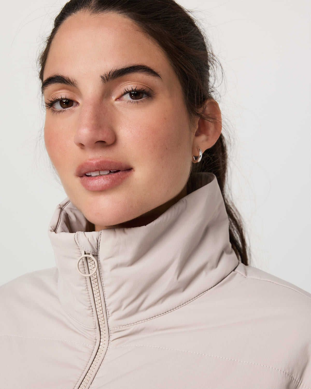Canyon Insulated Jacket Women's Pumice Full-Zip Jacket | Vuori
