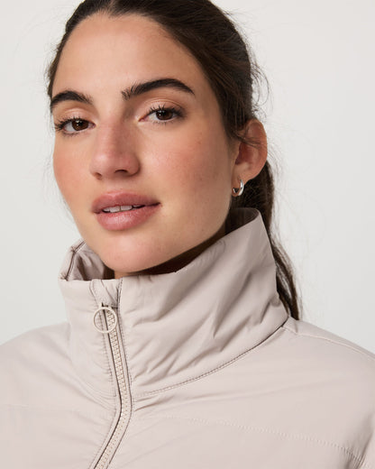 Canyon Insulated Jacket Women's Pumice Full-Zip Jacket | Vuori