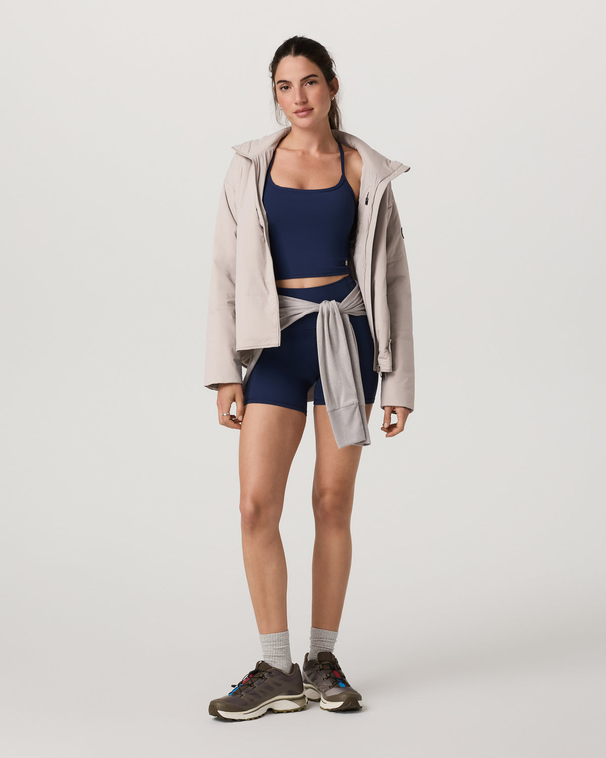 Canyon Insulated Jacket Women's Pumice Full-Zip Jacket | Vuori