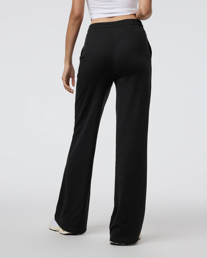 Halo Essential Wideleg Black Heather Pants | Vuori On sale
