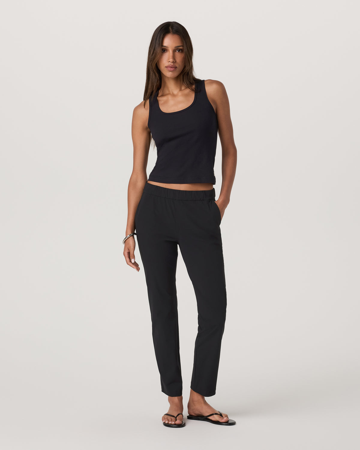Miles Ankle Pant Black | Vuori Online