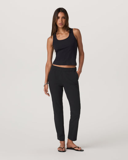 Miles Ankle Pant Black | Vuori Online