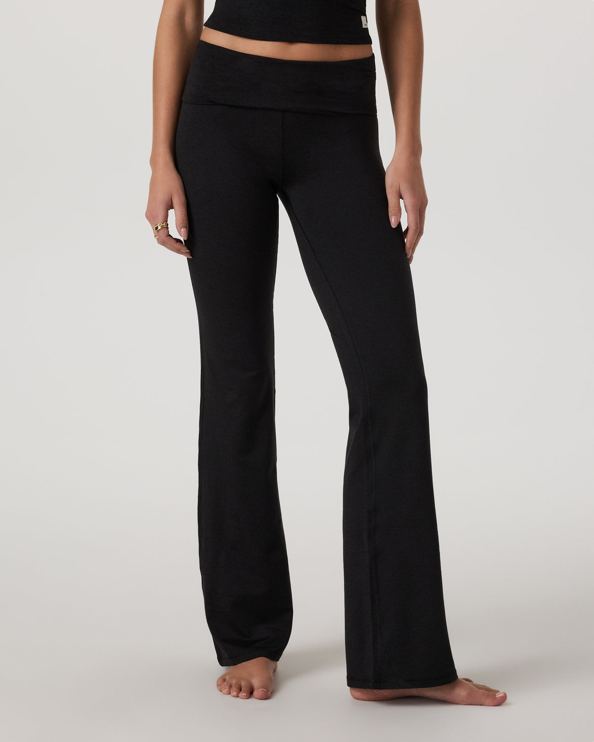 Halo Foldover Pant Black Heather | Vuori On sale