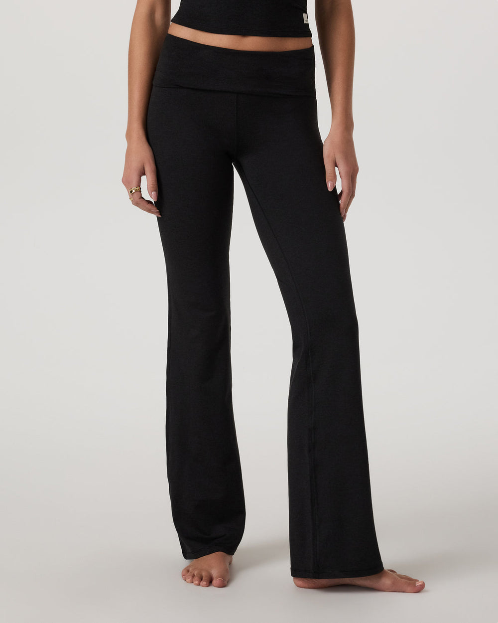 Halo Foldover Pant Black Heather | Vuori On sale