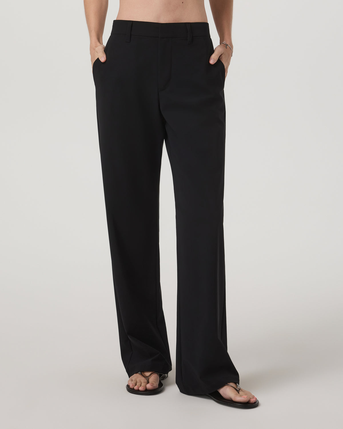 Miles Trouser Women's Black Straight Leg Pants | Vuori For sale