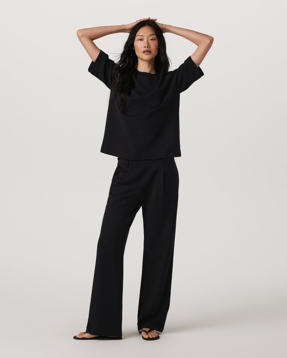 Maven Wideleg Pant Women's Black Lounge Pants | Vuori Outlet