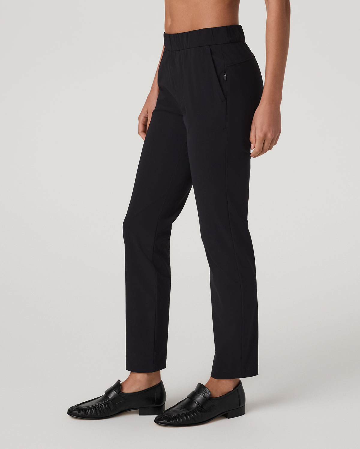 Miles Ankle Pant - Long Women's Black Performance Pants | Vuori