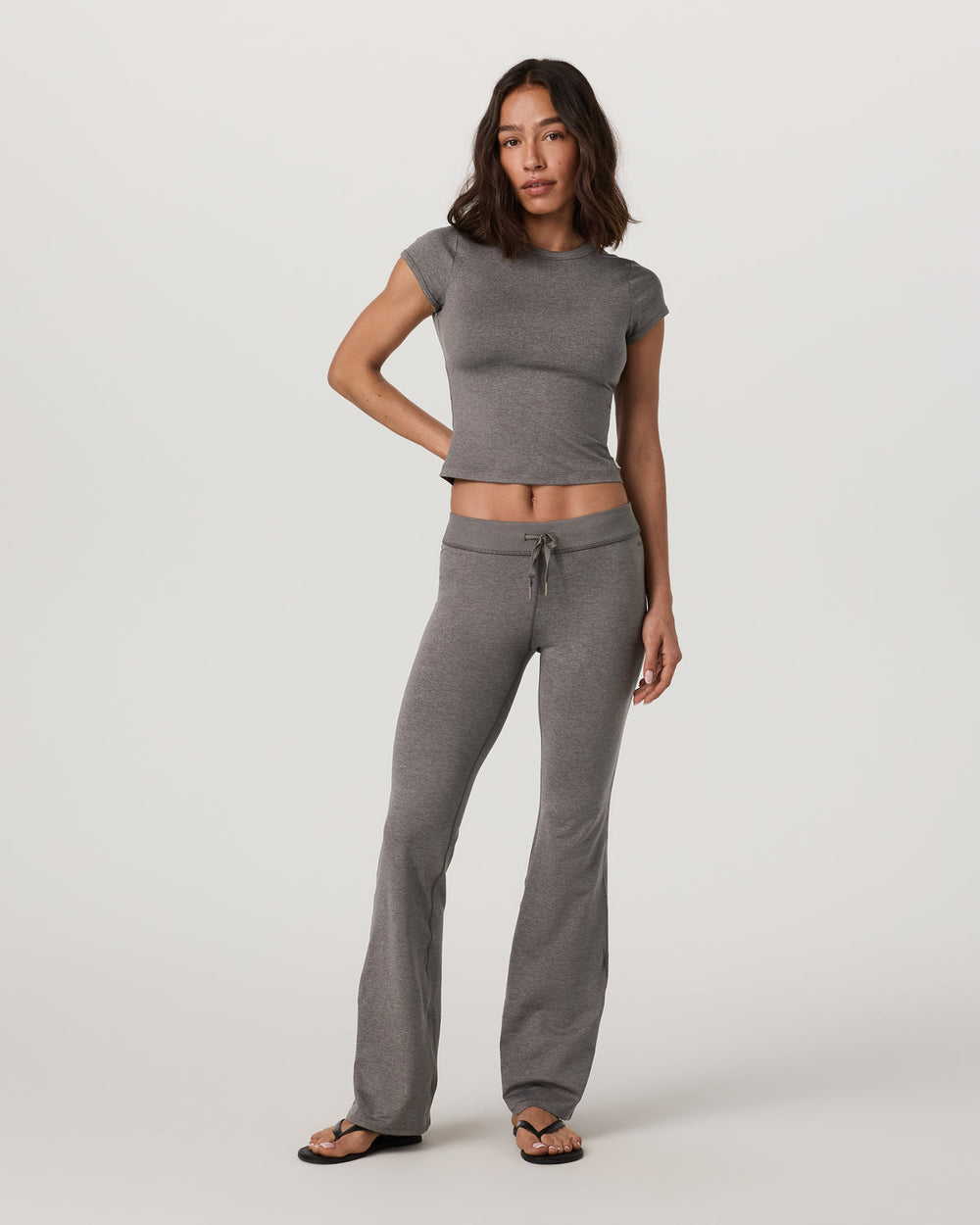Halo Flare Pant Women's Chia Heather Pants | Vuori For sale