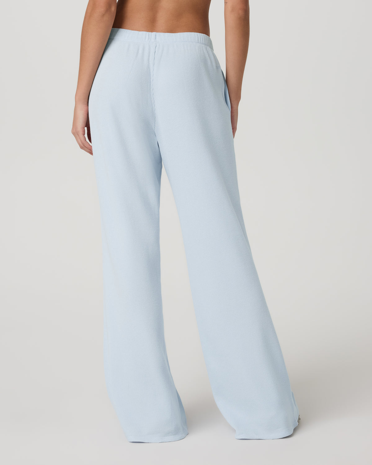 Waffle Wideleg Pant Women's Soft Sky Waffle Knit Pants | Vuori Online