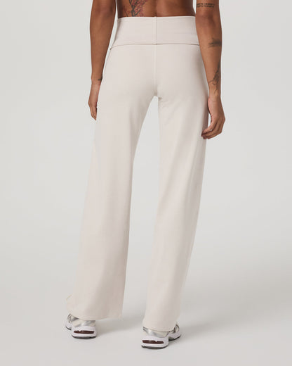 Granite Foldover Straight Leg Women's Oatmeal Heather Pant | Vuori