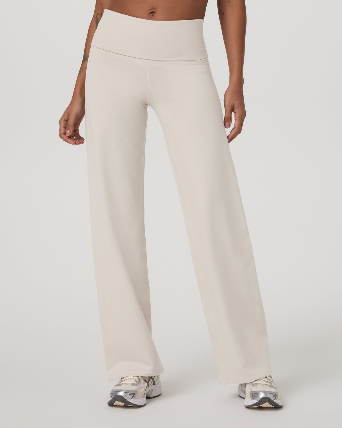 Granite Foldover Straight Leg Women's Oatmeal Heather Pant | Vuori