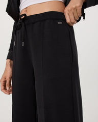 Compose Wideleg Pant Women's Black Mid-High Rise Pant | Vuori Discount