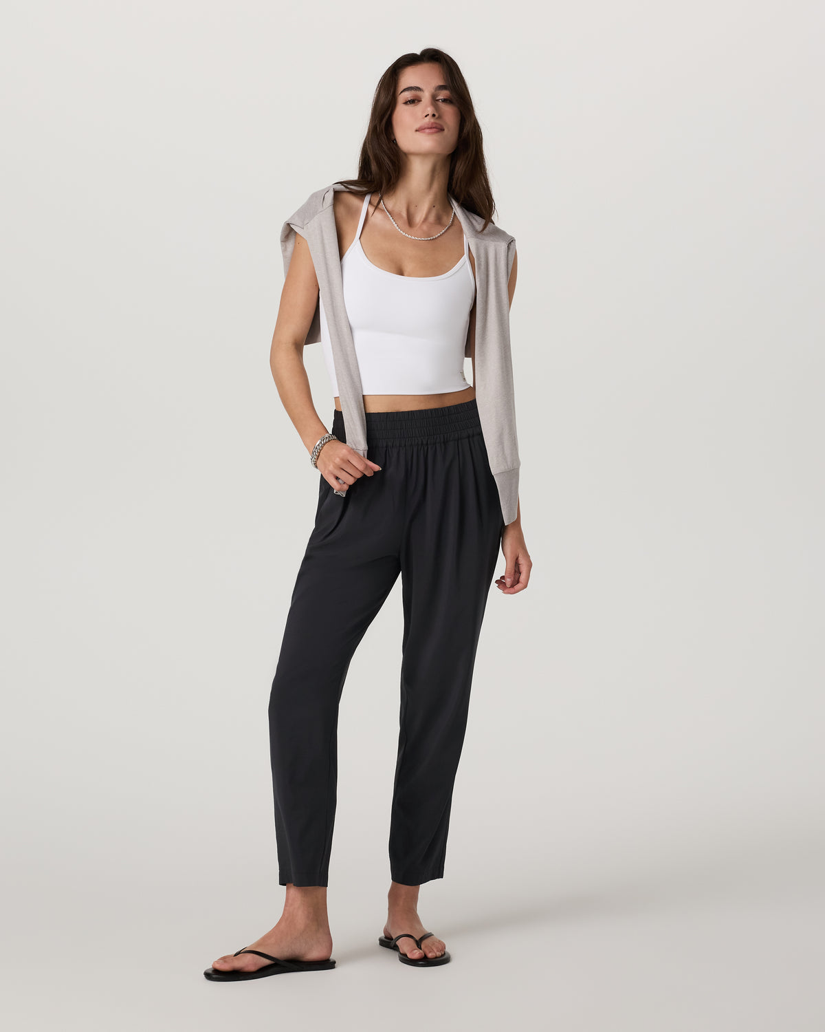 Villa Ankle Pant Black | Vuori Online