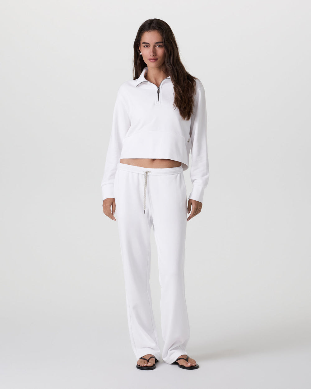 Sedona Straight Leg Sweatpant White | Vuori