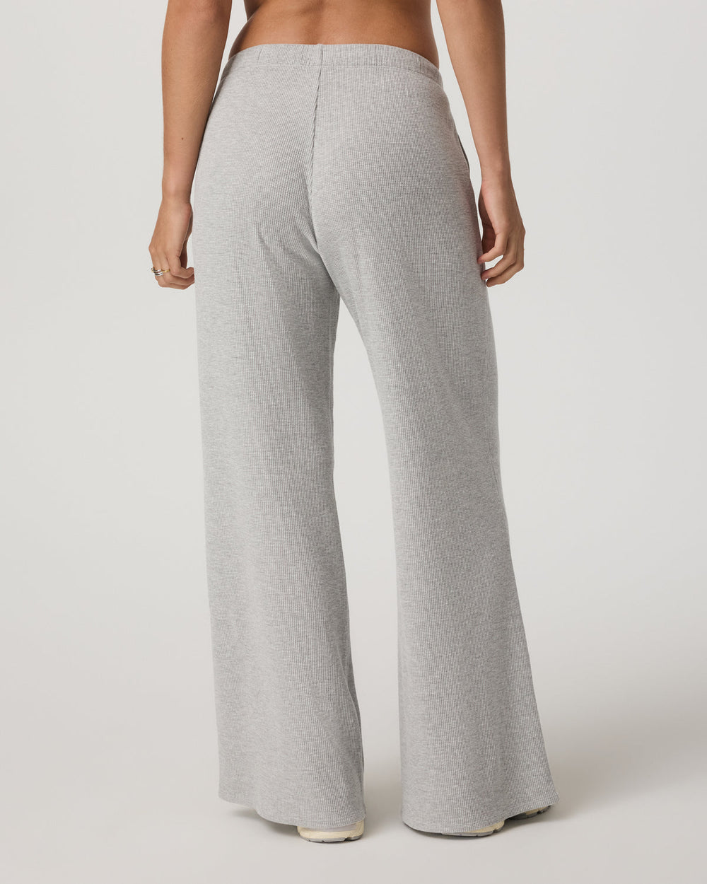 Waffle Wideleg Pant - Short Women's Light Grey Pants | Vuori Discount