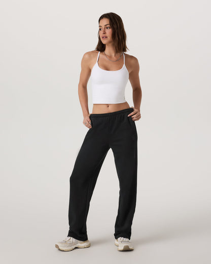 Sedona Straight Leg Sweatpant - Long Women's Black Pant | Vuori Sale
