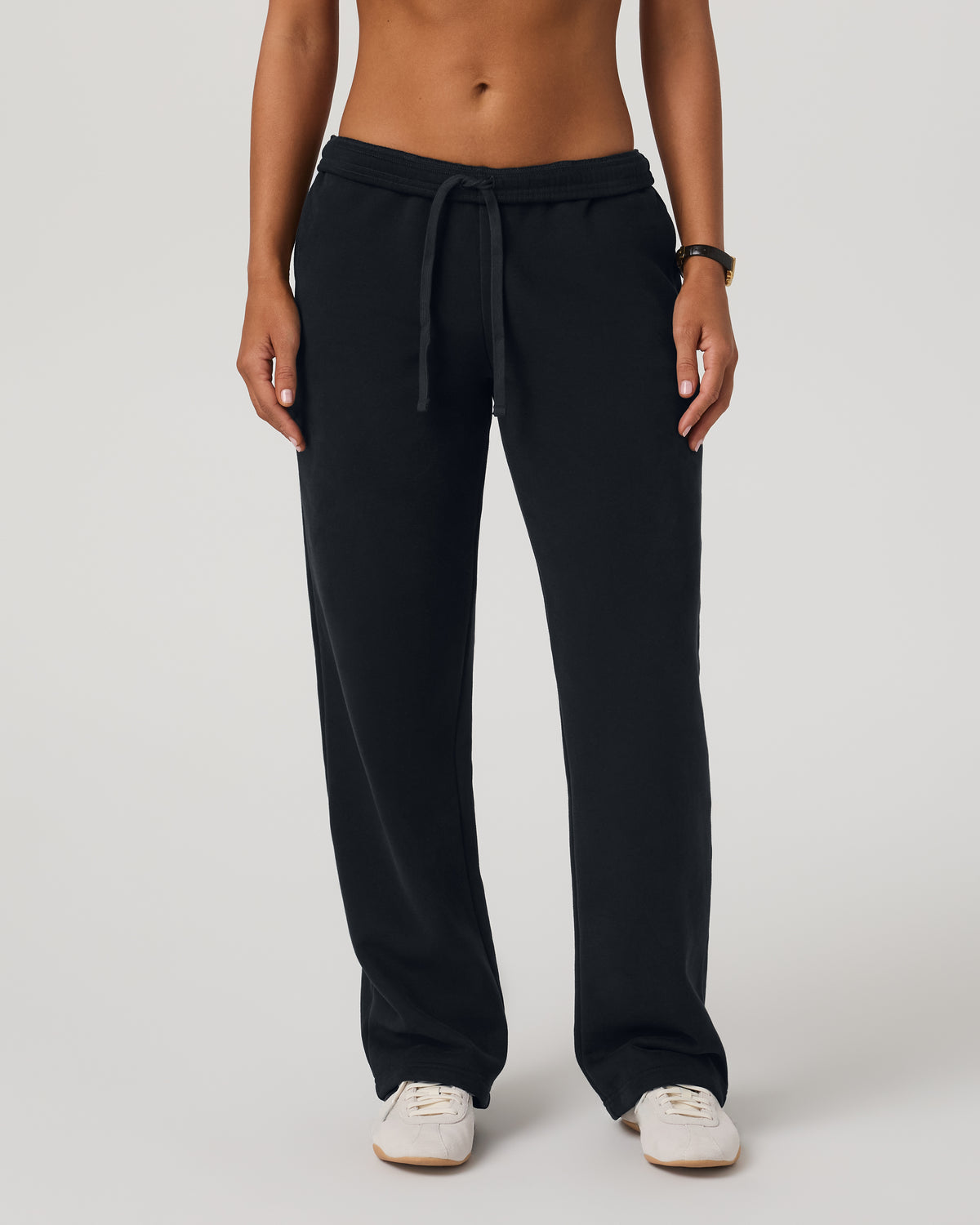 Restore Straight Leg Sweatpant - Long Washed Black Pant | Vuori On sale