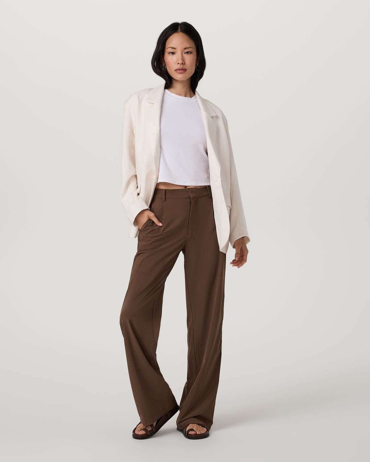 Villa Trouser Women's Espresso Trouser Pants | Vuori Online