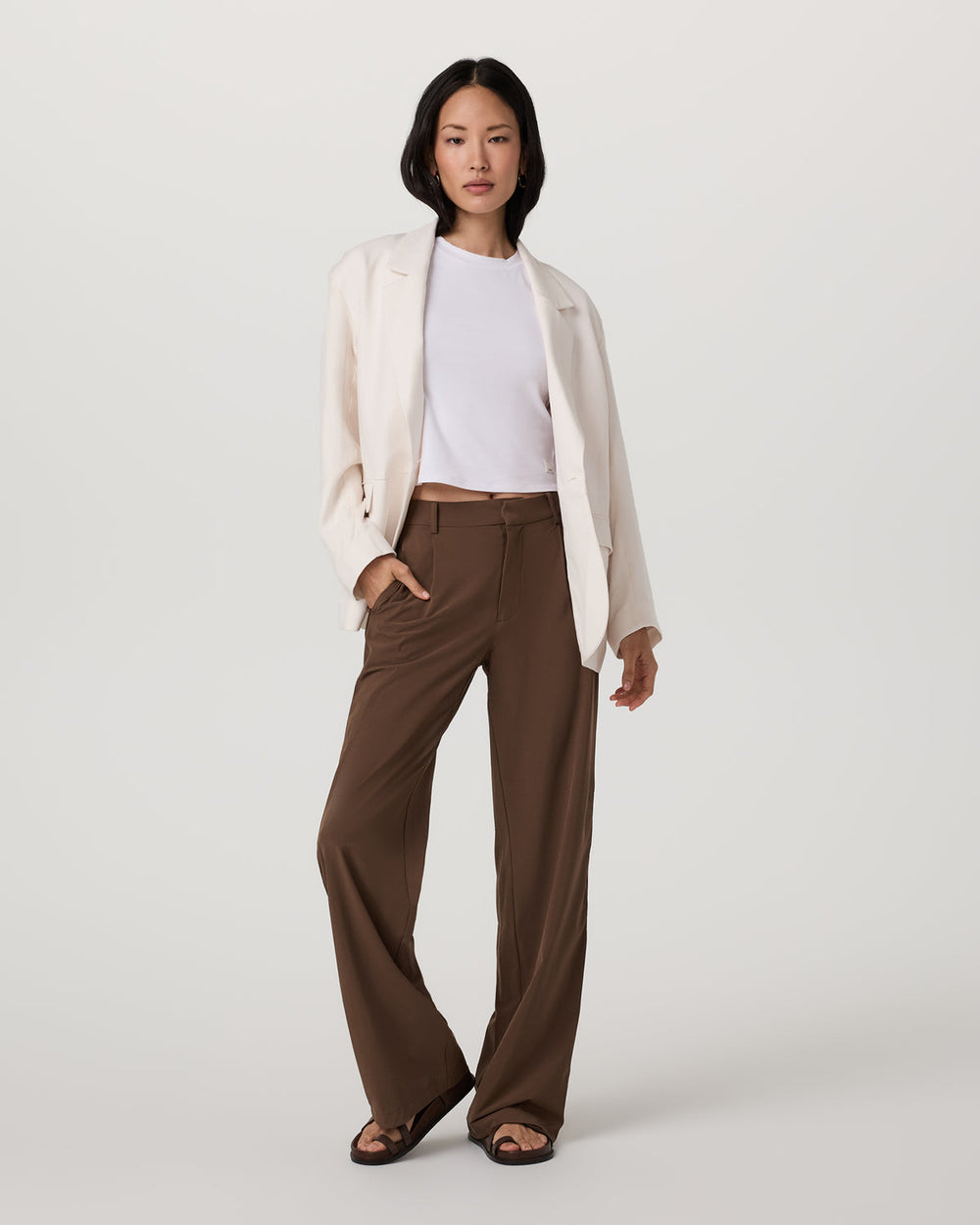 Villa Trouser Women's Espresso Trouser Pants | Vuori Online
