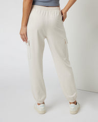 Boyfriend Cargo Sweatpant Milkweed Heather | Vuori Clothing