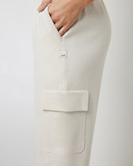 Boyfriend Cargo Sweatpant Milkweed Heather | Vuori Clothing