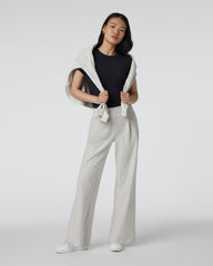 Elevation Trouser Ecru Heather High-Rise Pants | Vuori