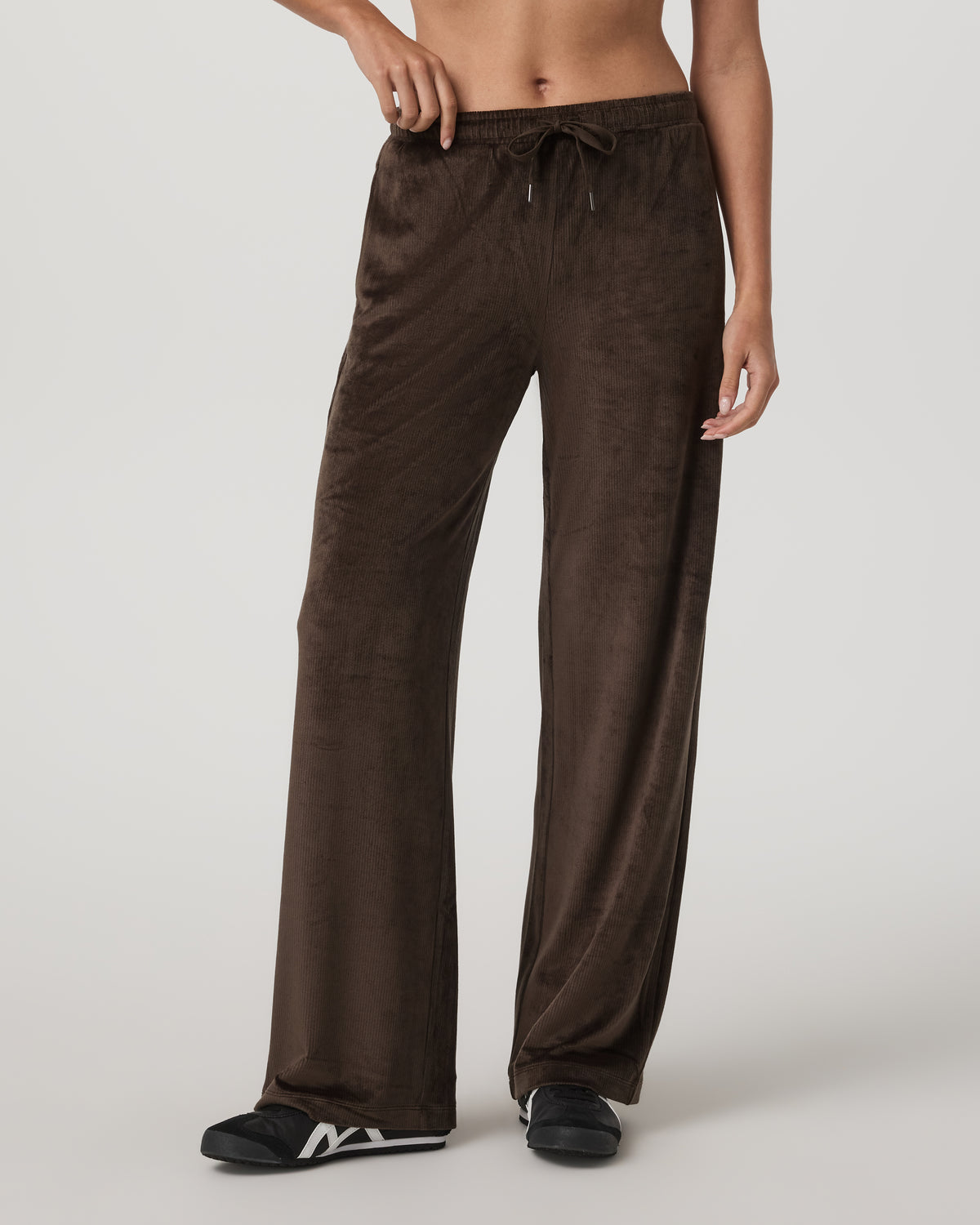 Haven Straight Leg Women's Dark Java Pull-On Pants | Vuori Discount