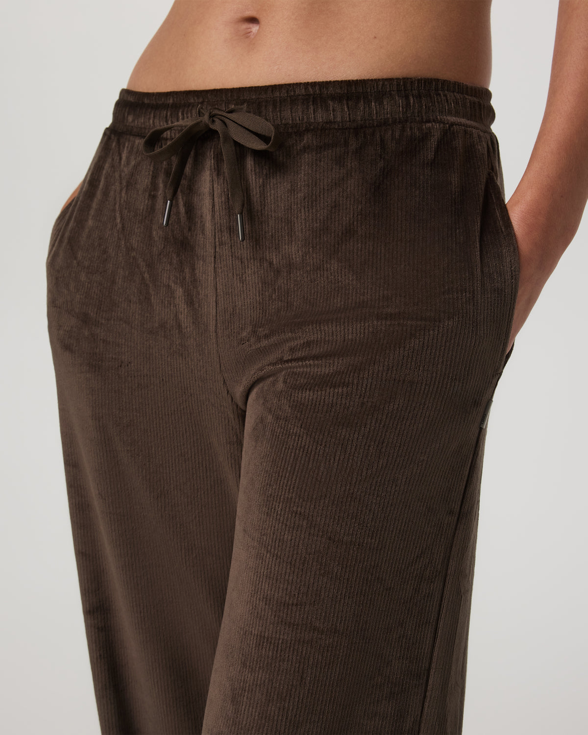Haven Straight Leg Women's Dark Java Pull-On Pants | Vuori Discount