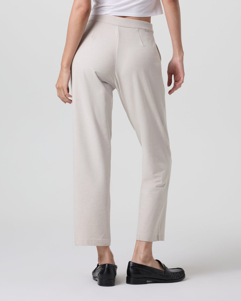 Elevation Ankle Trouser Ecru Heather | Vuori On sale