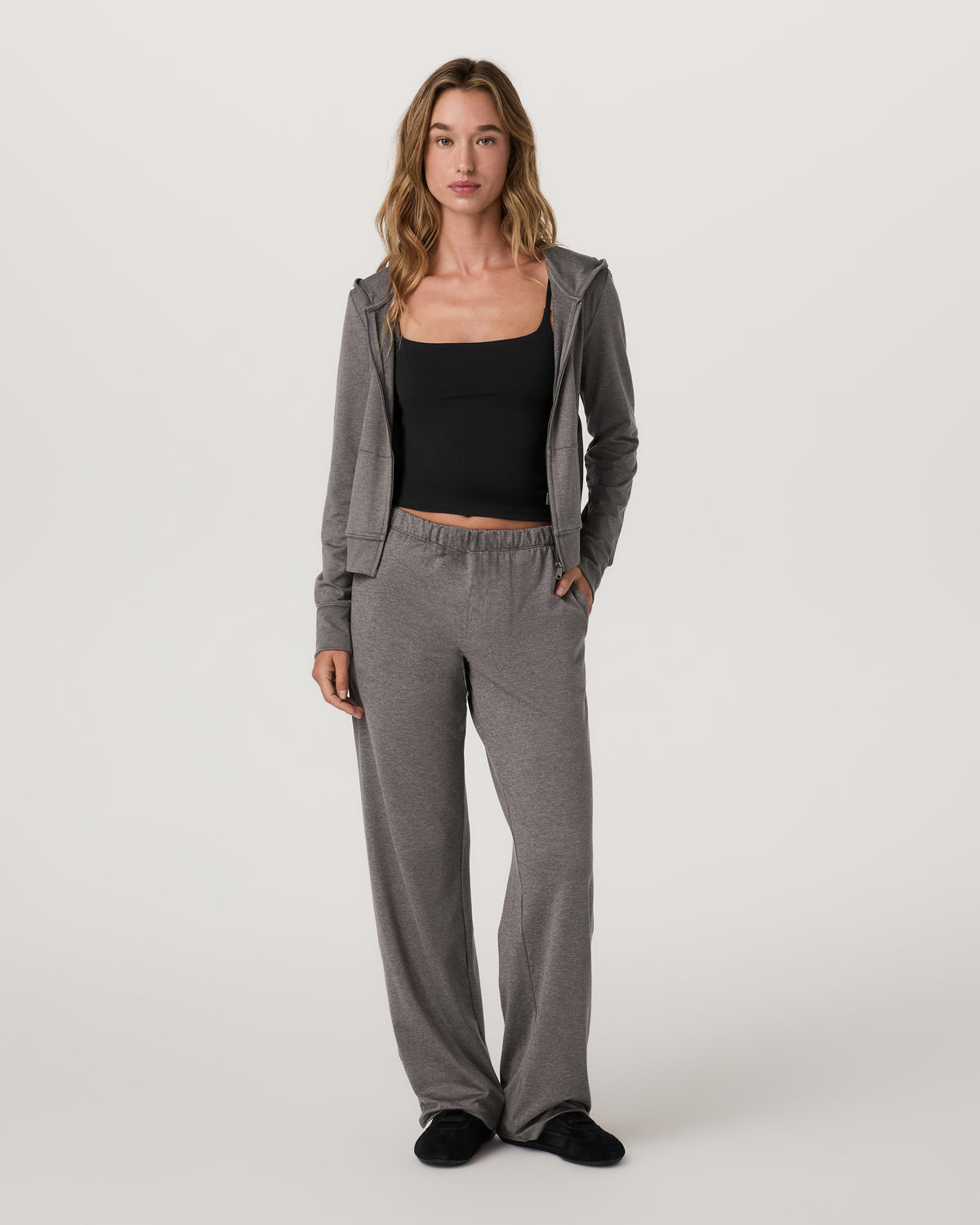 Halo Straight Leg Pant Women's Chia Heather Pants | Vuori For sale